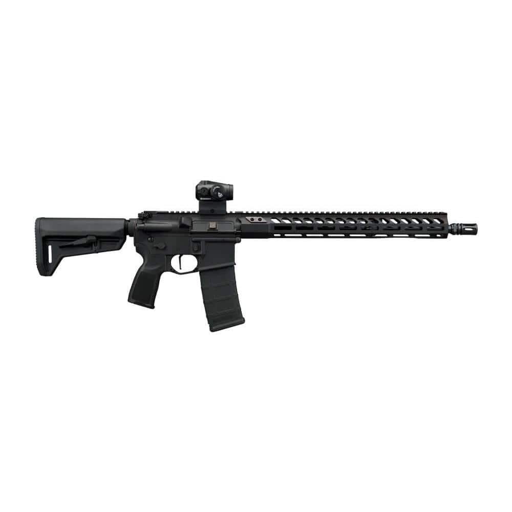 Sig Sauer M400 Forge Black Rifle 5.56 NATO 30rd Magazine 16" Barrel ROMEO-MSR GEN II Adjustable Stock M-LOK Handguard