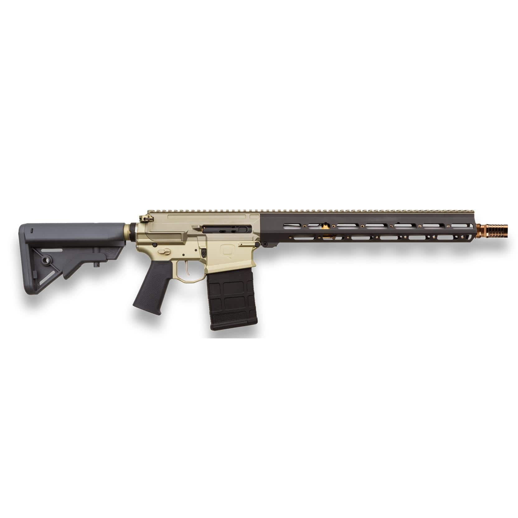 Q Boombox AR15 Rifle 8.6 BLK 30rd Magazine(1) 16" Barrel 1:3 Twist Gray Accents