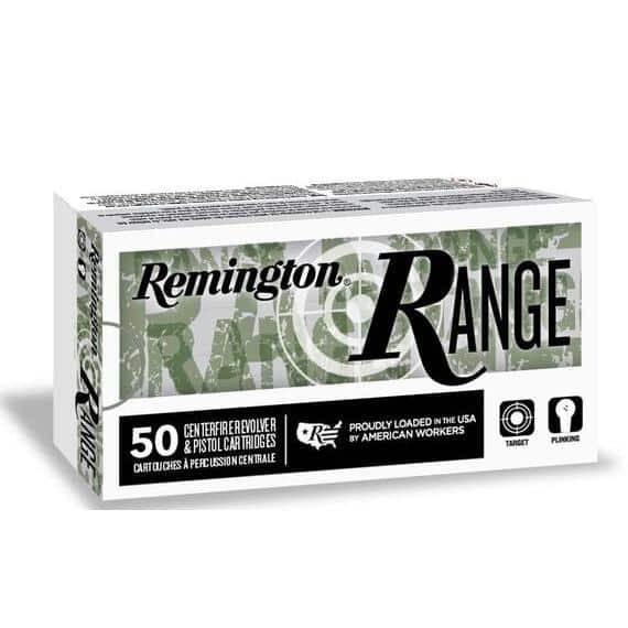 Remington Range Handgun Ammunition .45 Auto 230gr FMJ 830 fps 50/ct