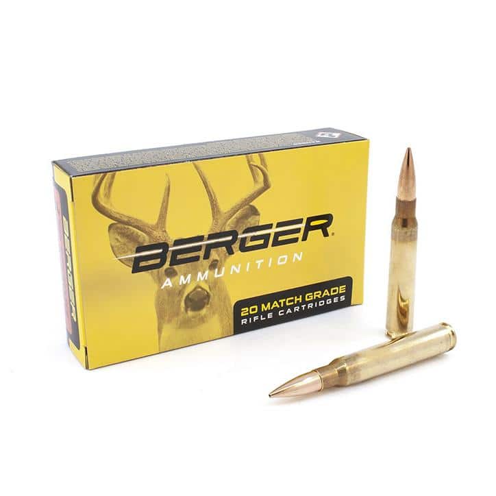 Berger Classic Hunter Rifle Ammunition .30-06 Sprg 185gr OTM 20Rds Per Box