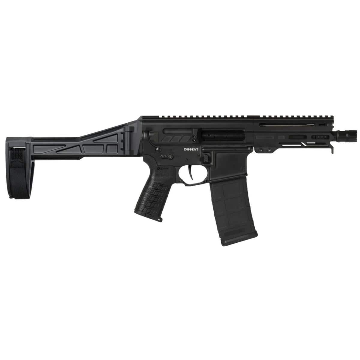 CMMG DISSENT Mk4 300BLK 30rd (1) Magazine 6.5in BRACED pistol Armor Black