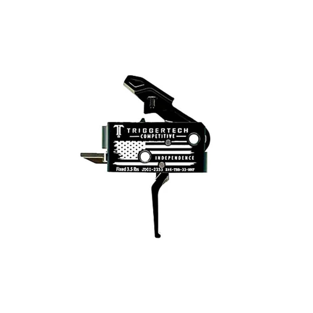 TriggerTech SE Independence AR-15 Competitive Rifle Trigger 3lb Single Stage Flat Black