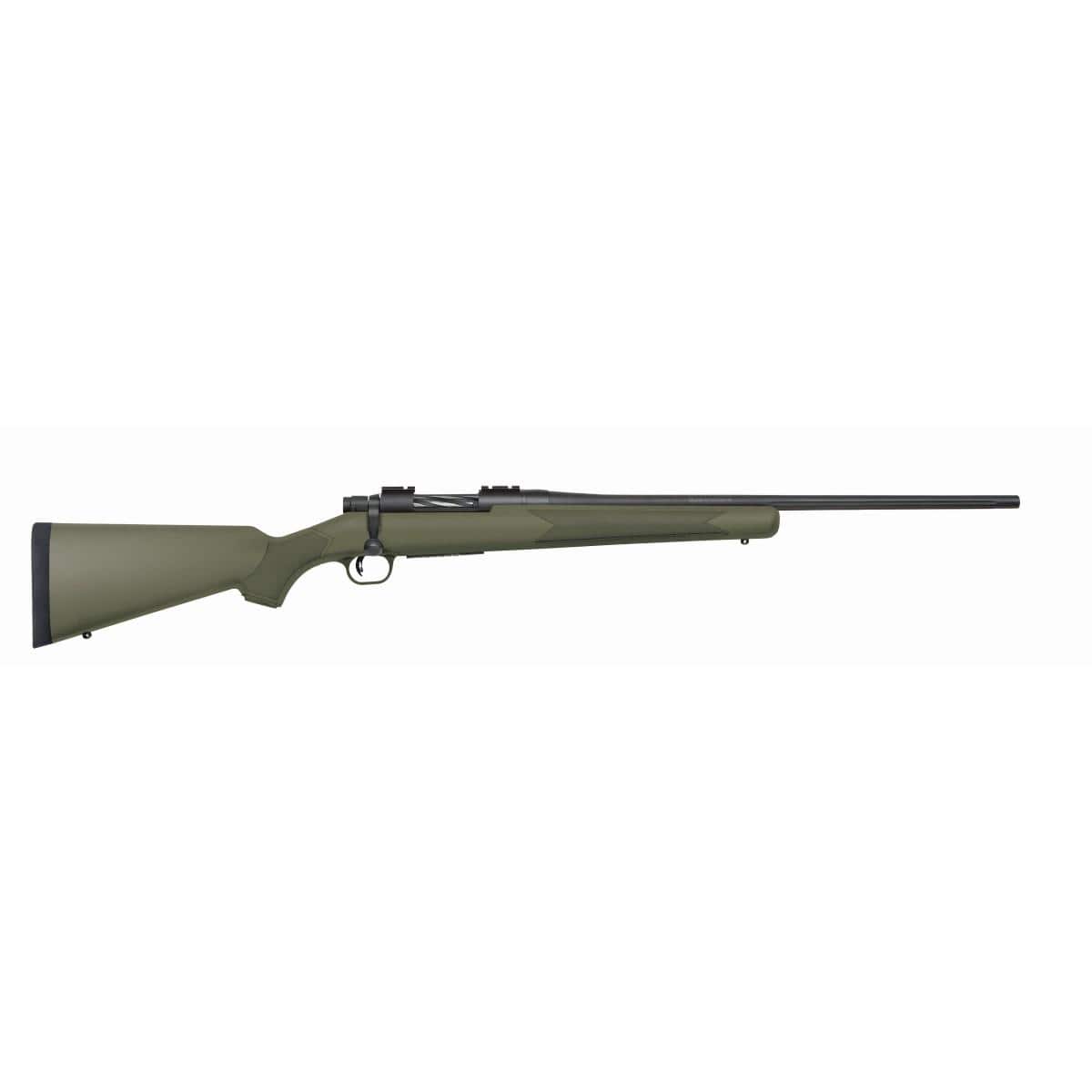 Mossberg Patriot 6.5 Creedmoor 5rd 22in Fluted Barrel Matte Blue OD Green Stock