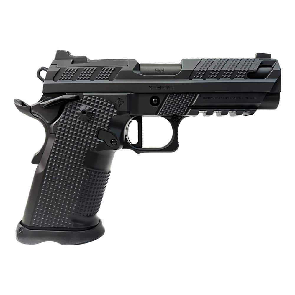 Fusion XP Pro V2 Double-Stack 1911 Handgun 9mm Luger 17rd Magazines (2) 4" Ported Barrel Black