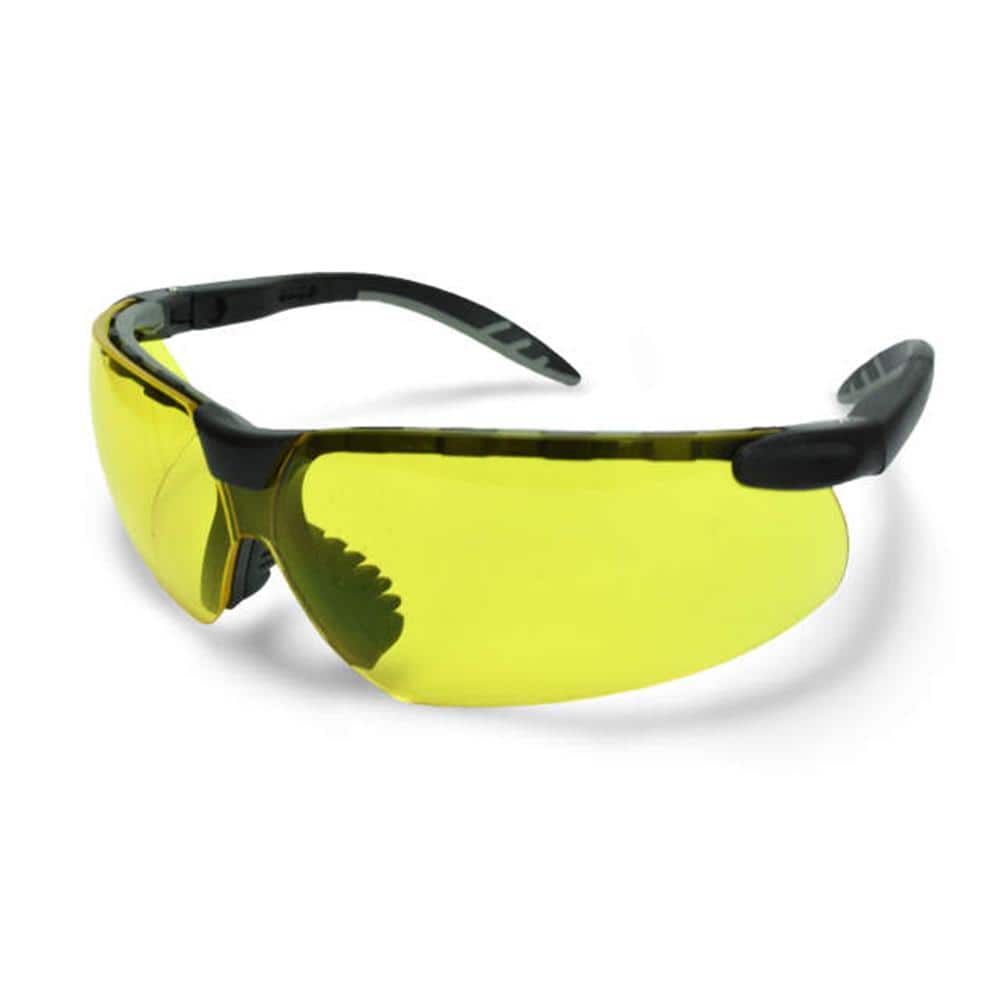 Radians Call Sign BRAVO Shooting Glasses Black with Amber Lenses