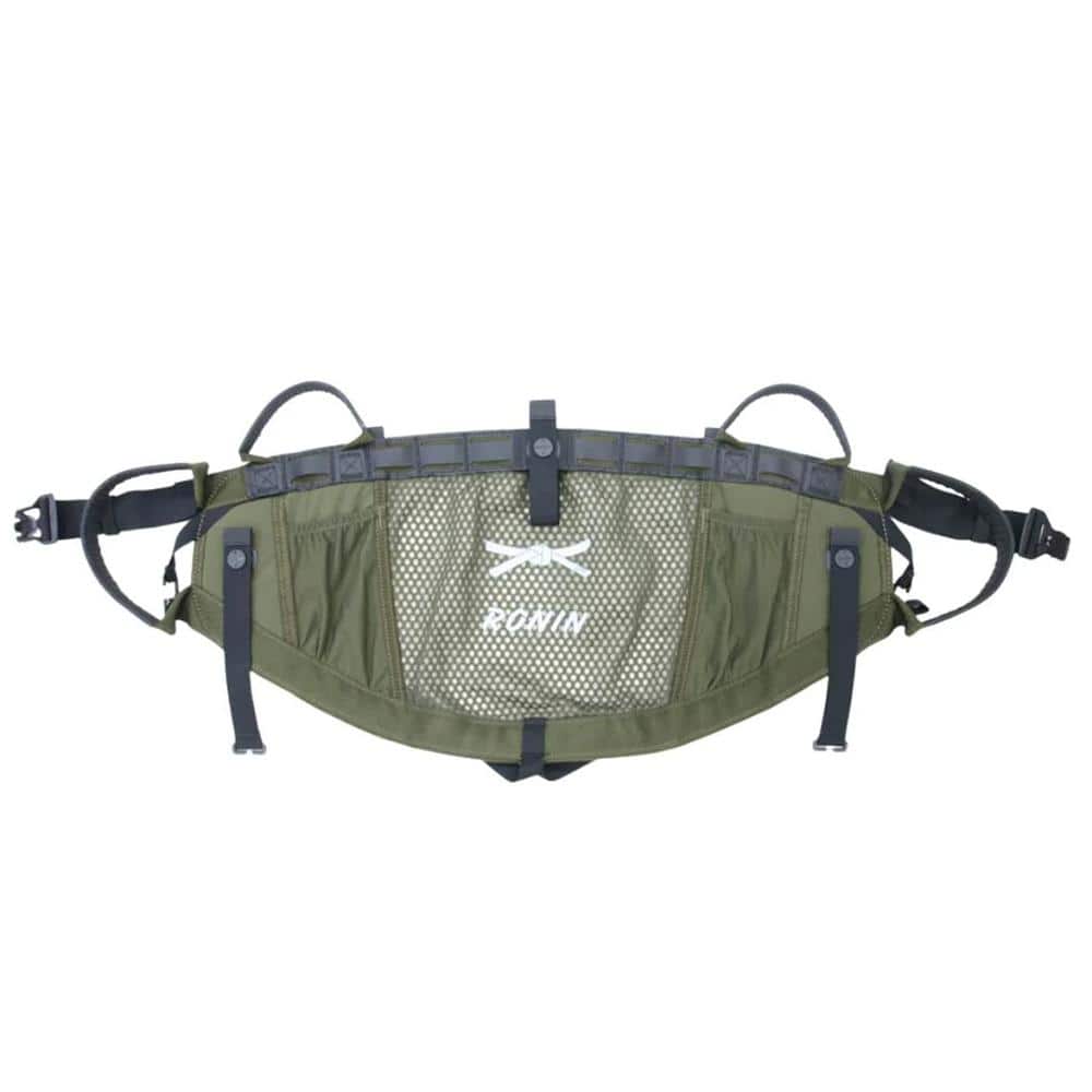 Timber Ninja Outdoors Black Belt Ronin Saddle Regular Up To 36" Military Green