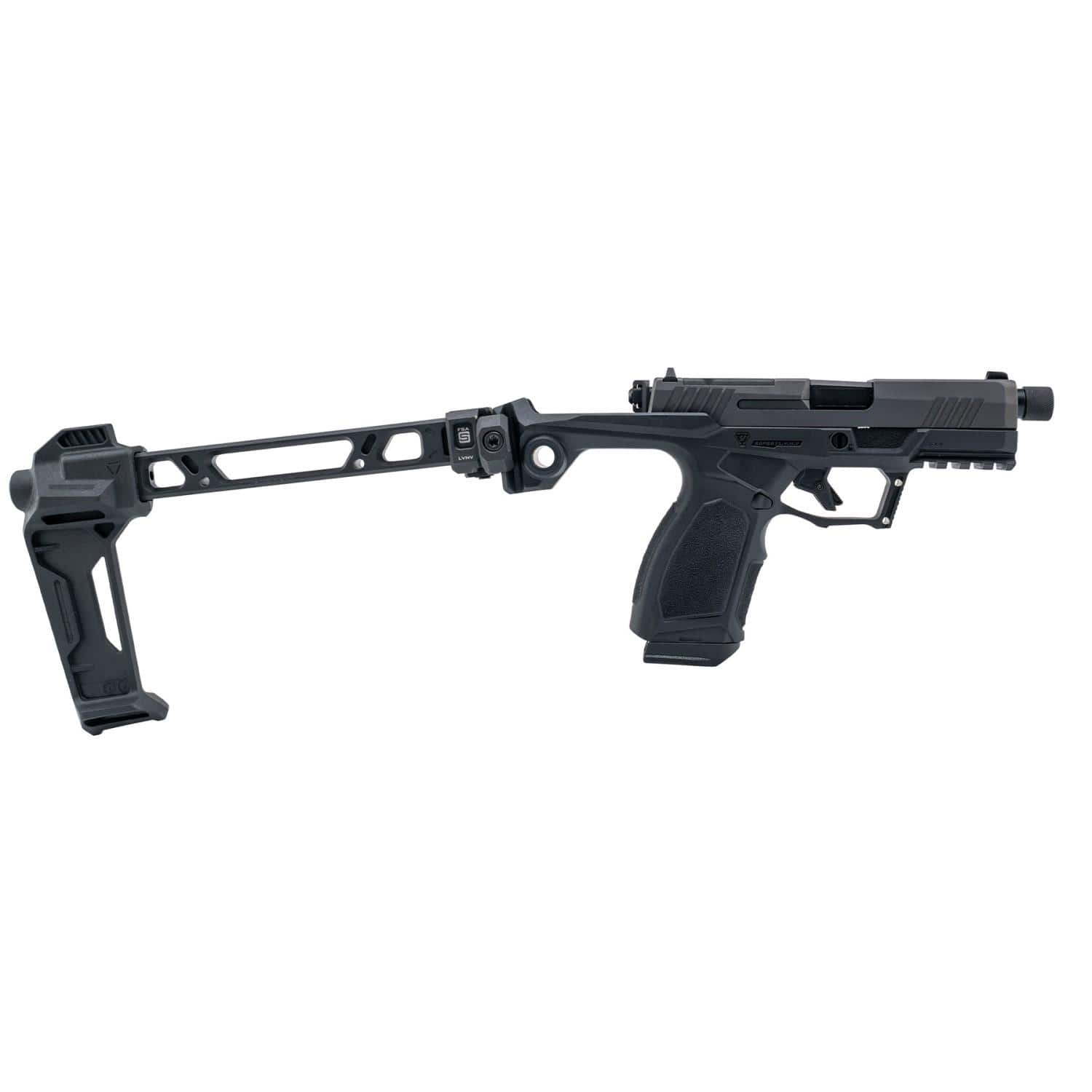 Taurus GX4 Strike Bravo Handgun 9mm Luger 15rd Magazines(2) 3.7" Threaded Barrel TORO SI Frame w/Brace