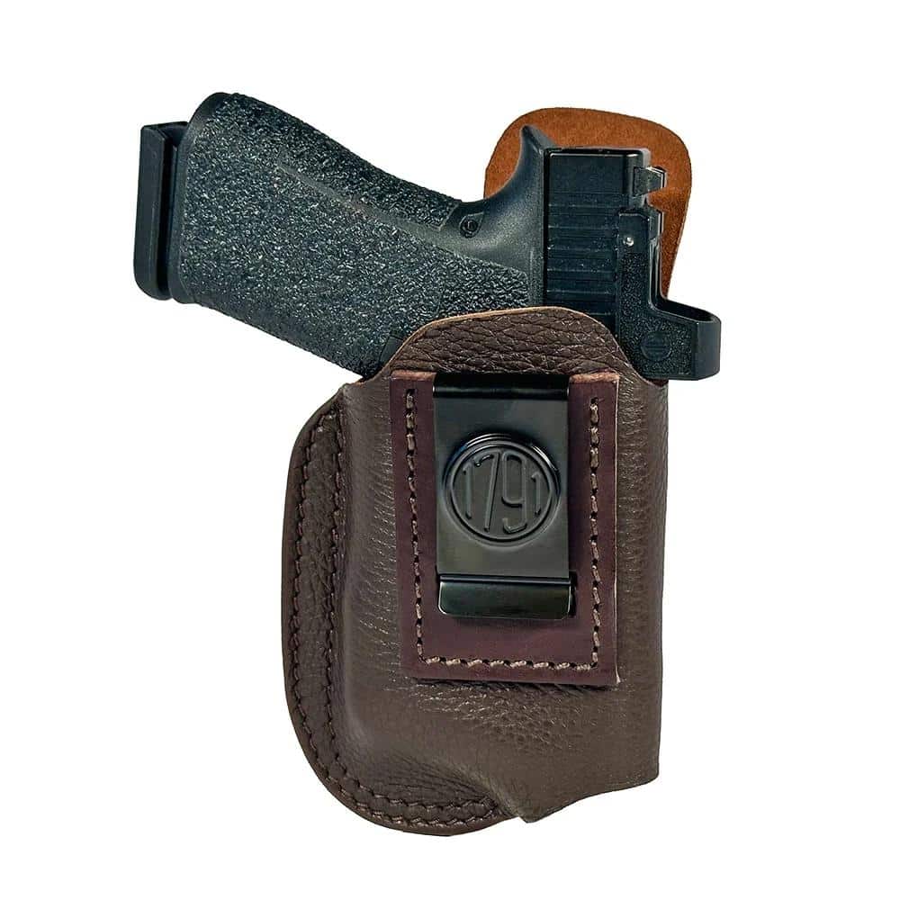 1791 Optic Ready Light Bearing Fair Chase IWB Holster Size 3 Brown RH