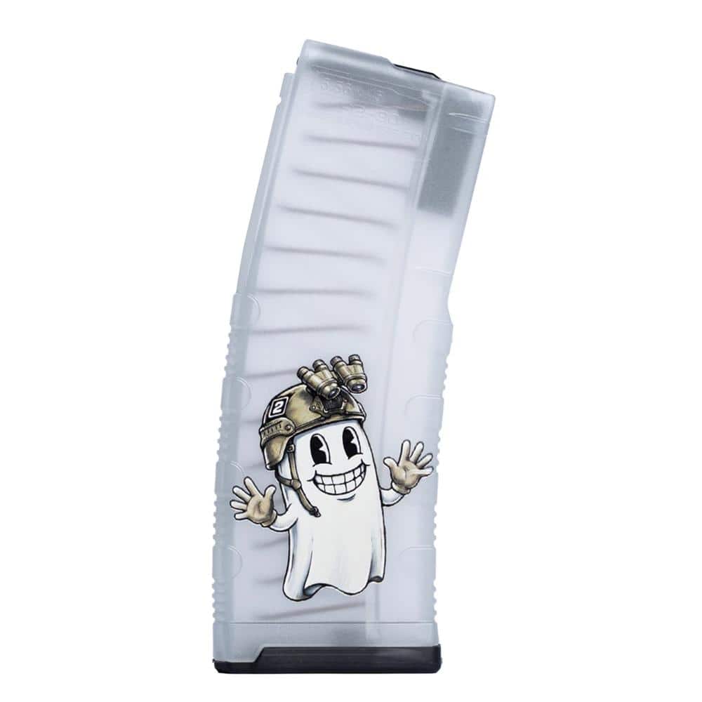 Amend2 Glow-In-The-Dark Tactical Ghost AR-15 Mod-C Rifle Magazine 5.56/.223 30/rd
