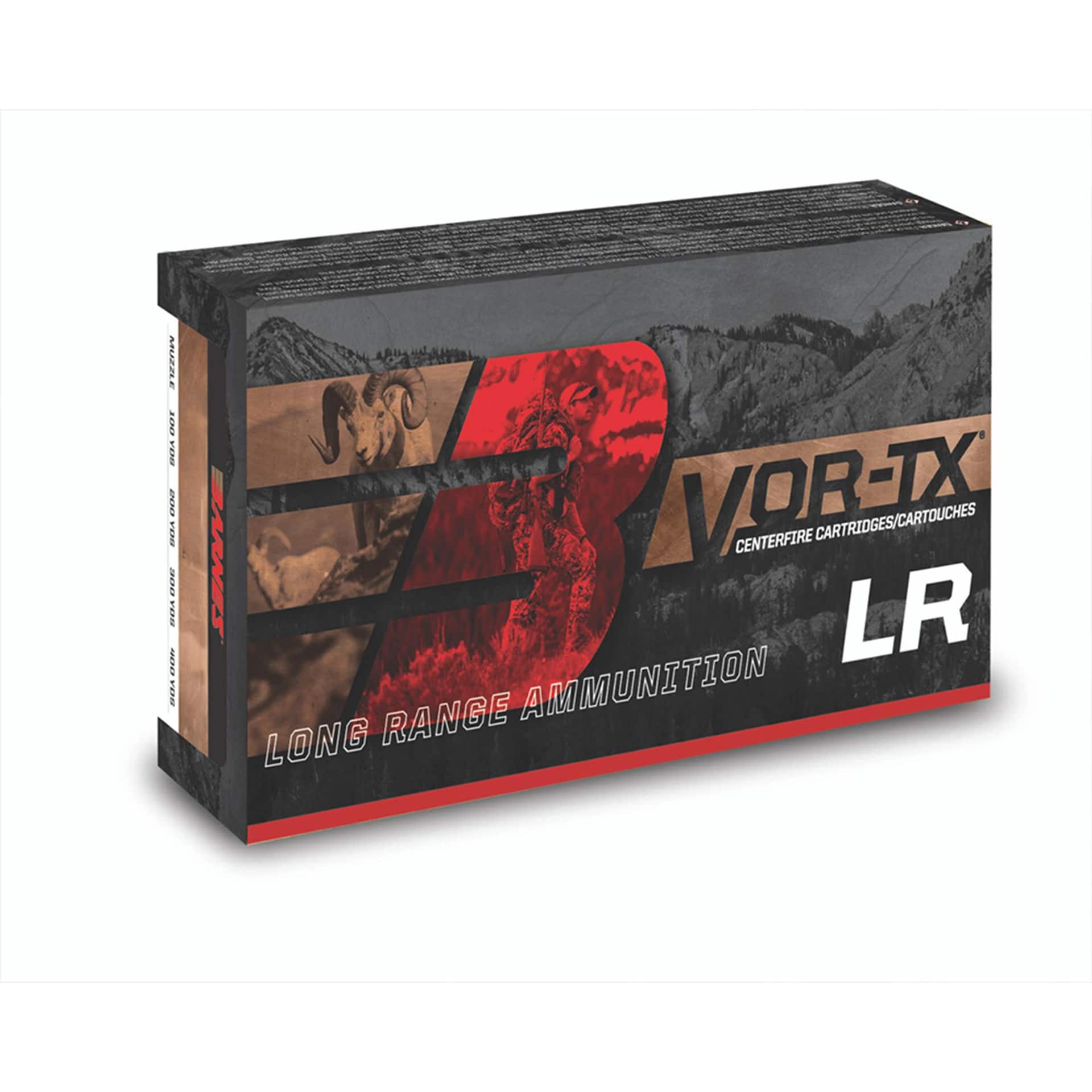 Barnes VOR-TX Long Range Rifle Ammunition 22 Creedmoor 64gr PT 3560fps 20/ct