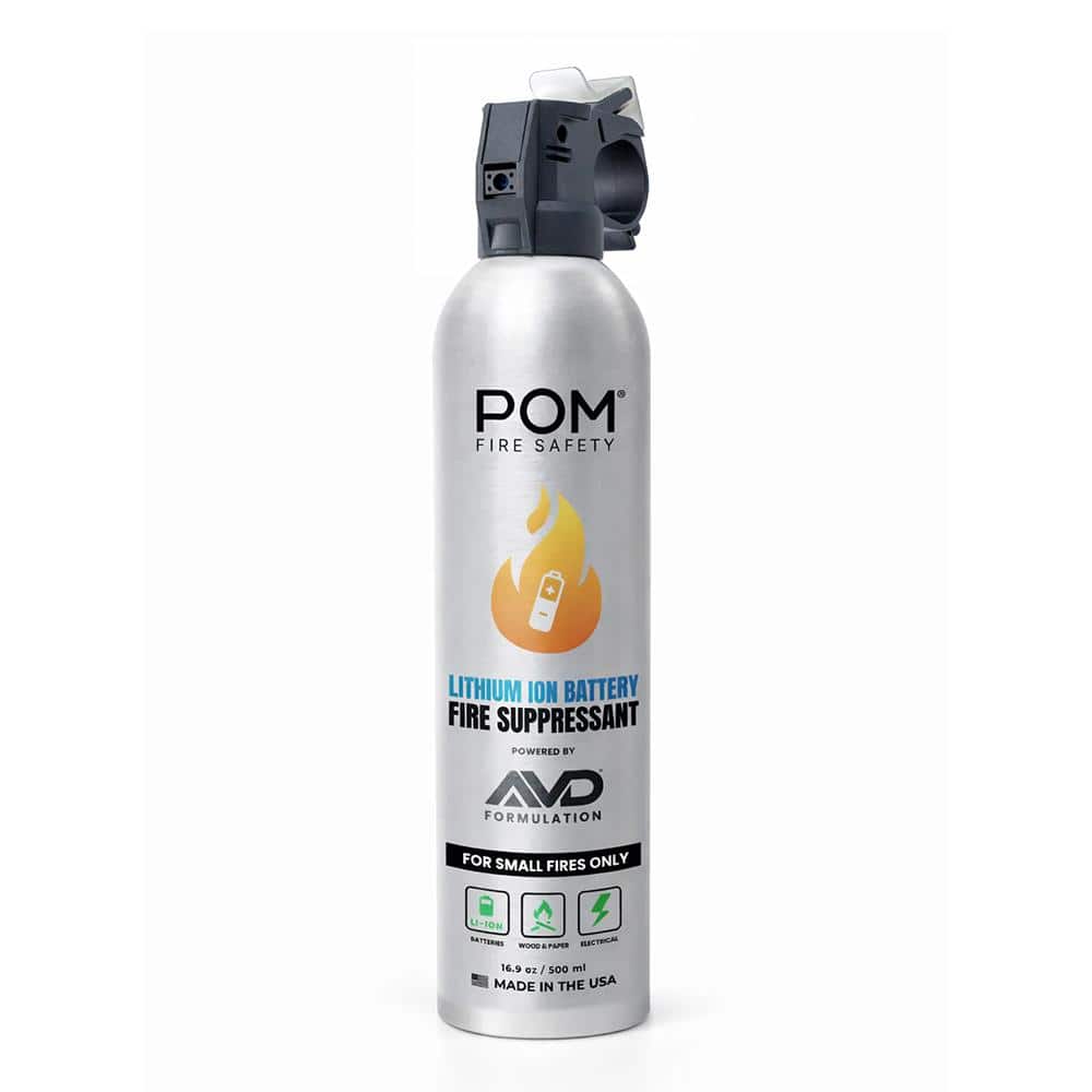 POM Industries AVD Lithium Fire Suppressant Spray