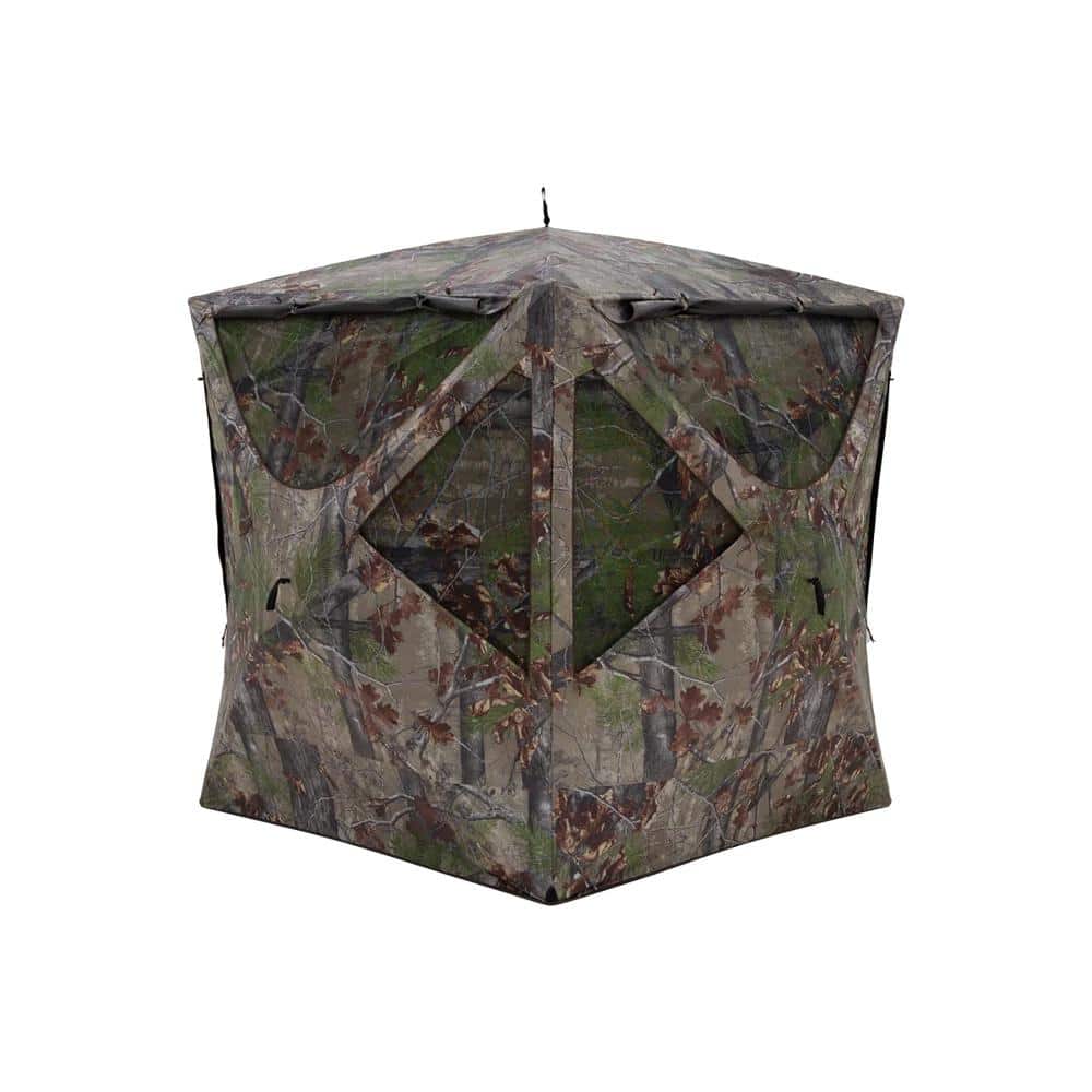 Barronett Blinds Xtra-Large Tag Out Ground Blind Bloodtrail Backwoods Camo