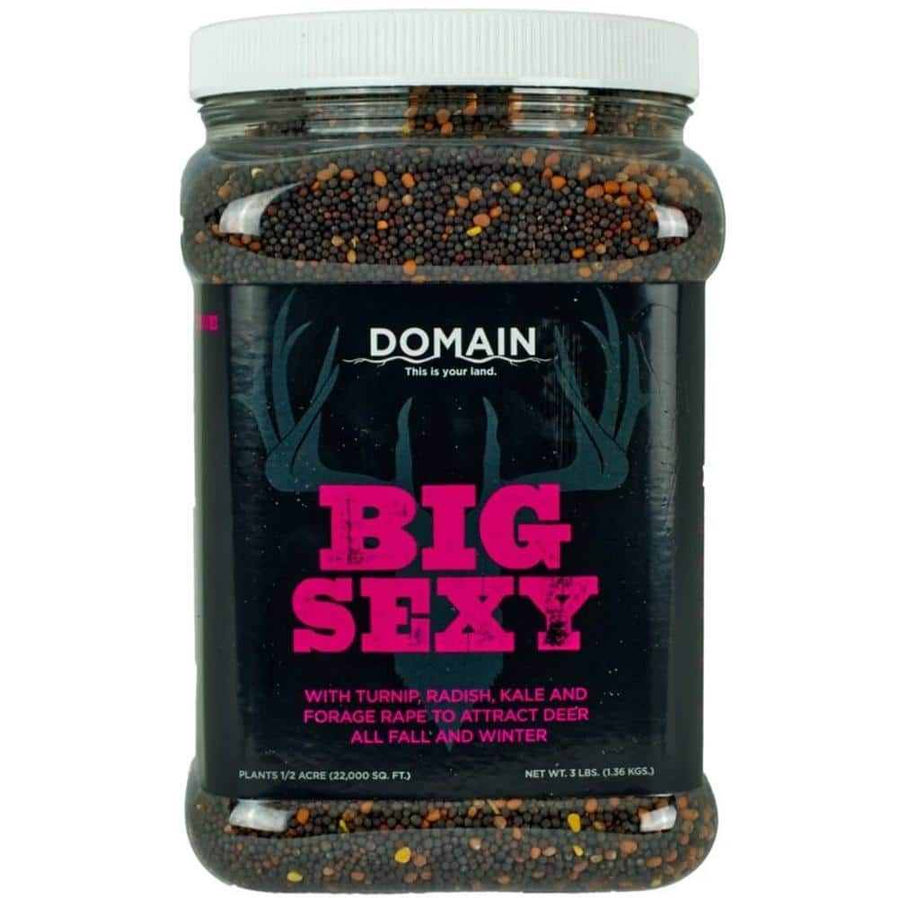 Domain Big Sexy Food Plot Seed 1/2 Acre 3 lbs