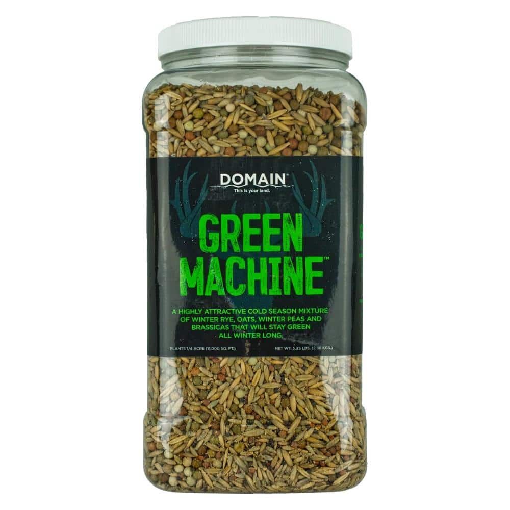 Domain Green Machine Food Plot Seed 1/4 Acre 5.25 lbs
