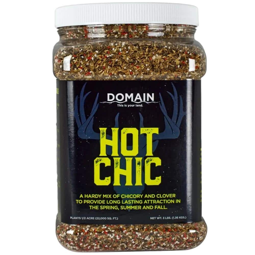 Domain Hot Chic Food Plot Seed 1/2 Acre 3 lbs