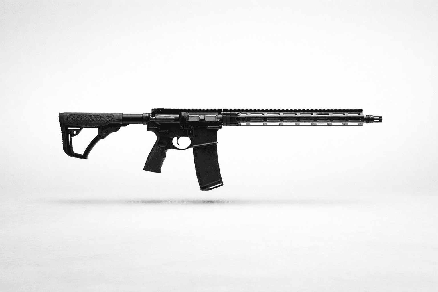 Daniel Defense DD4 V7 SLW Rifle 556 shown in profile against a clean light background
