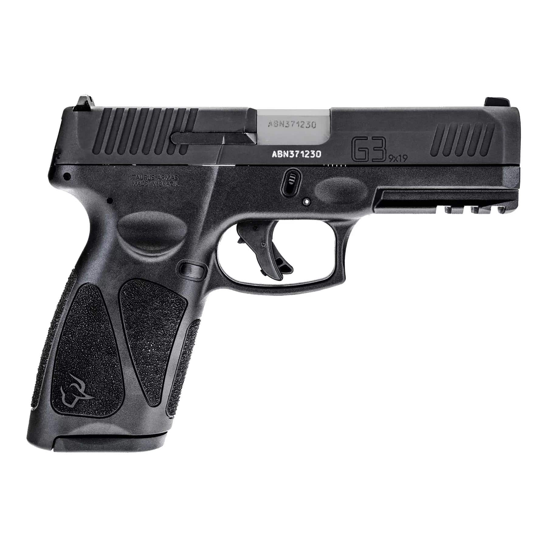 Taurus G3 Tenifer Matte Black 9mm Luger Full Size 17rds. Steel Sites 4" Barrel