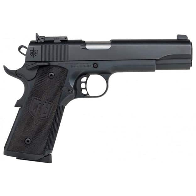 SDS Imports MAC 1911 Handgun .45 Auto 8rd Magazines(2) 5" Barrel QPQ Tenifer Finish w/Knife and Lighter