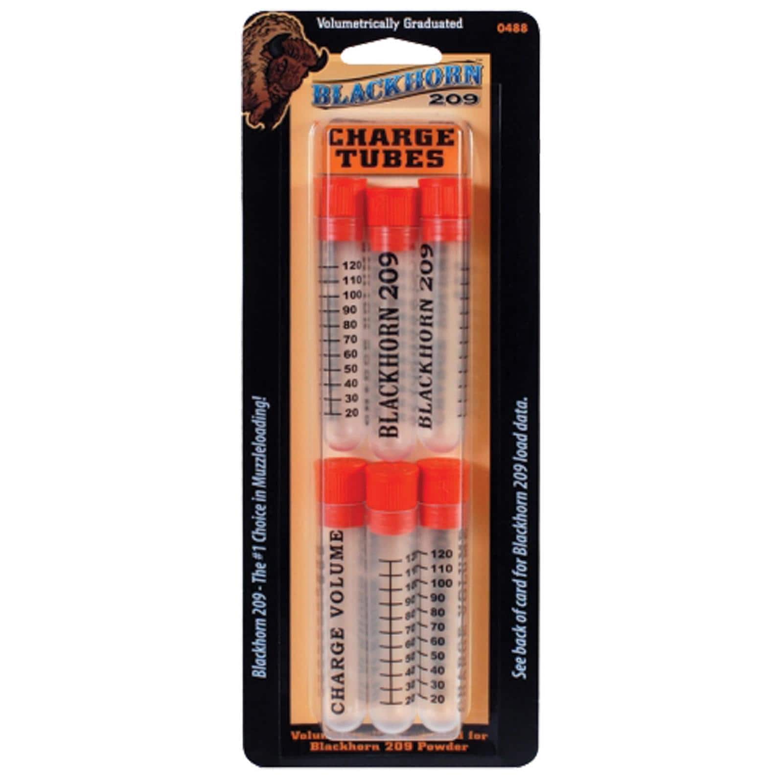 Accurate Blackhorn 209 Muzzleloading Powder Tubes - 6/pk