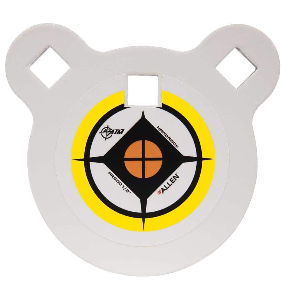 Allen EZ Aim 4" Hardrock AR500 Gong Shooting Target 1/2"