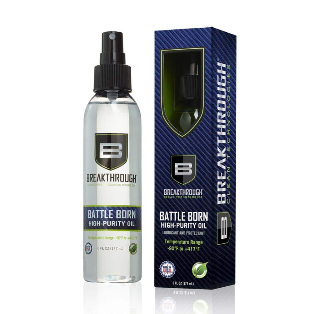 Breakthrough Clean Technologies Battle Born High-Purity Oil 6 oz Bottle Clear