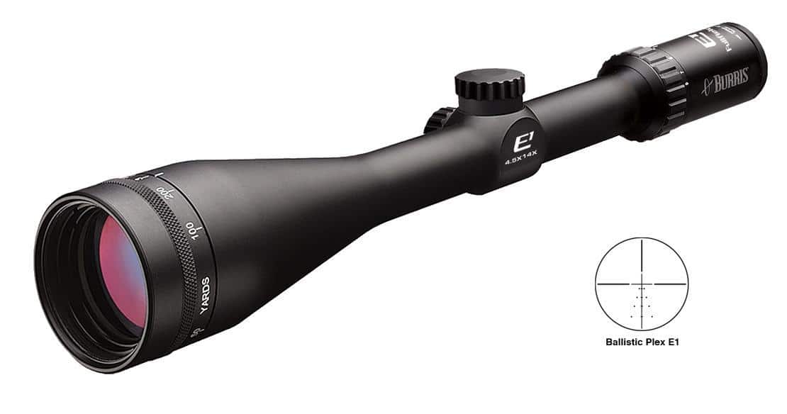 BLEMISHED Burris 4-14x42 Fullfield E1 Rifle Scope Ballistic Plex E1 Reticle Matte