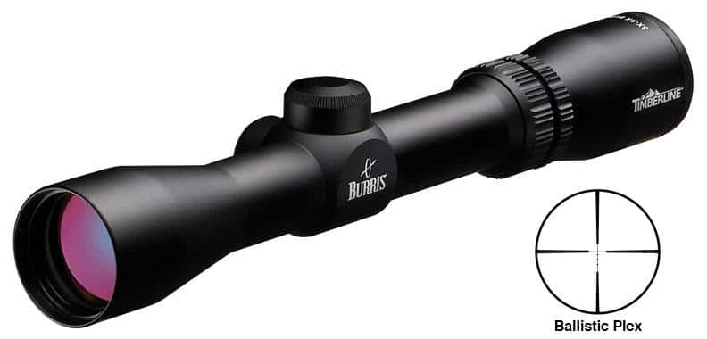 REFURBISHED Burris Timberline Rifle Scope - 3-9x32mm Ballistic Plex Reticle Matte