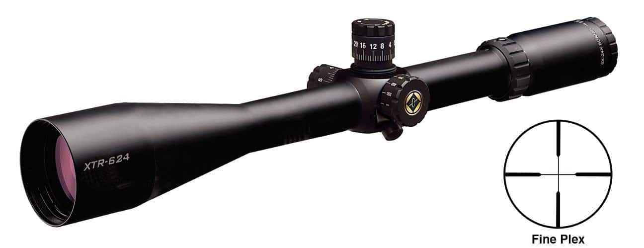 Burris 6-24x50mm Xtreme Tactical Scope Target Knob Side PA Fine Plex Reticle Matte