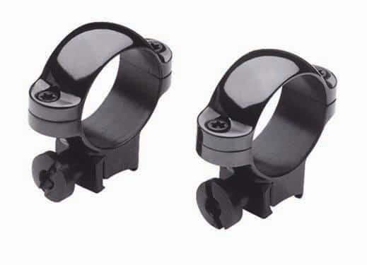 Burris Deluxe Solid Steel .22 Rings 1" Medium 0.80 Actual Height - Matte