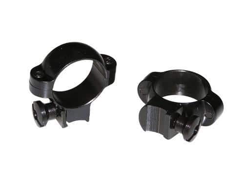 Burris Deluxe Solid Steel .22 Rings 1" Medium 0.80" Actual Height - Gloss