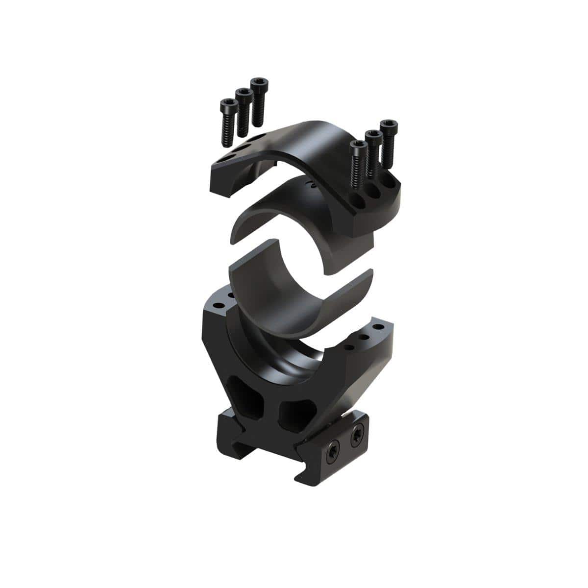 DEMO Burris Steel XTR Signature Scope Ring Set with Pos-Align Offset Inserts 34mm 1.50" Height