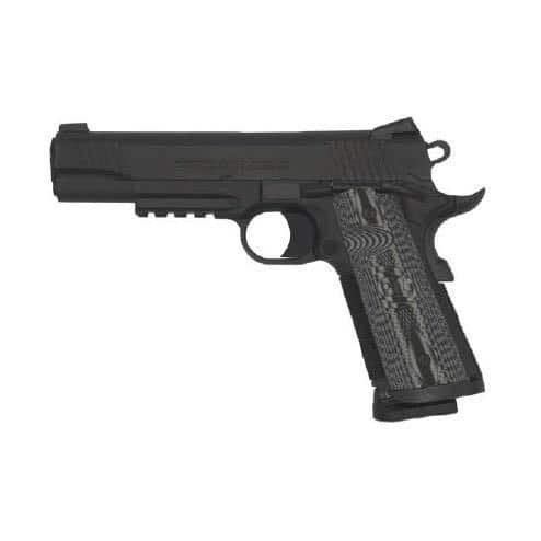 Colt CCU Rail Handgun 9mm Luger 9rd Magazine 5" Barrel Matte Black DLC Finish