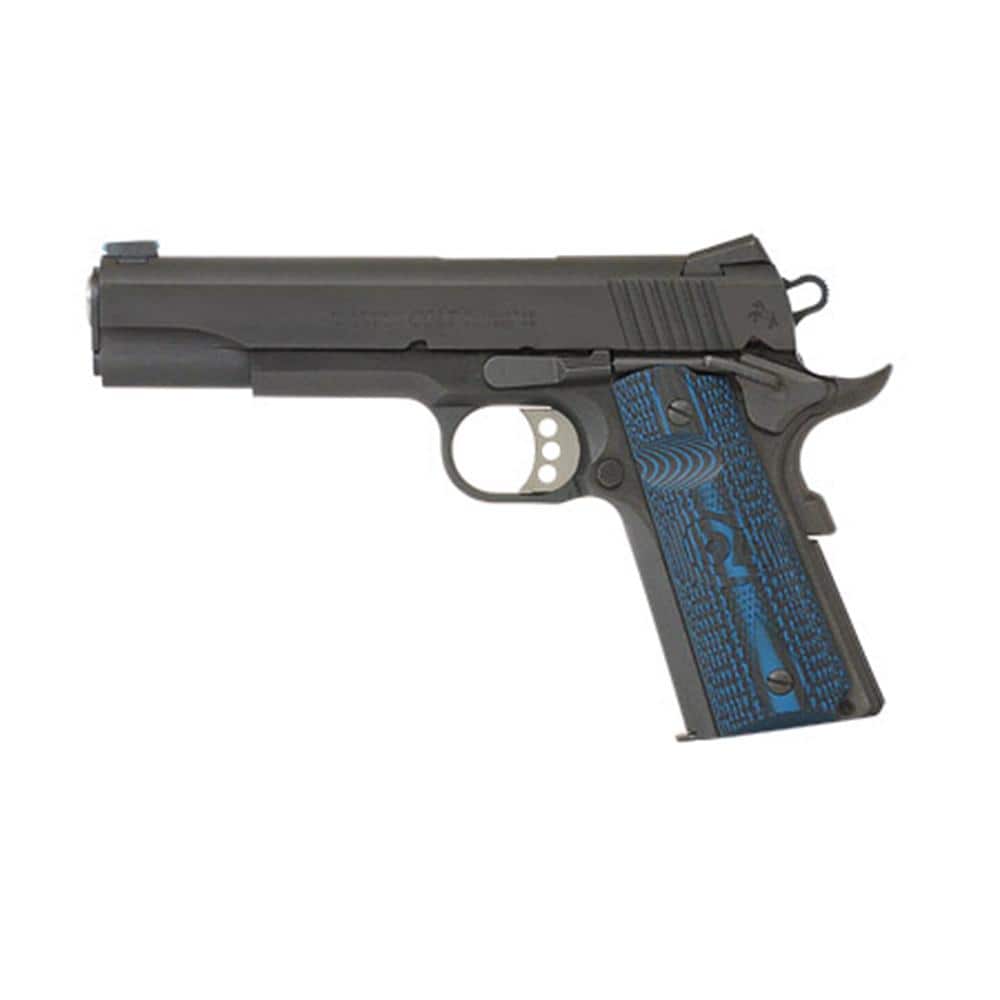 Colt Government Competition Handgun .45 Auto 8rd Magazine 5" Barrel Blued Finish G10 Grips
