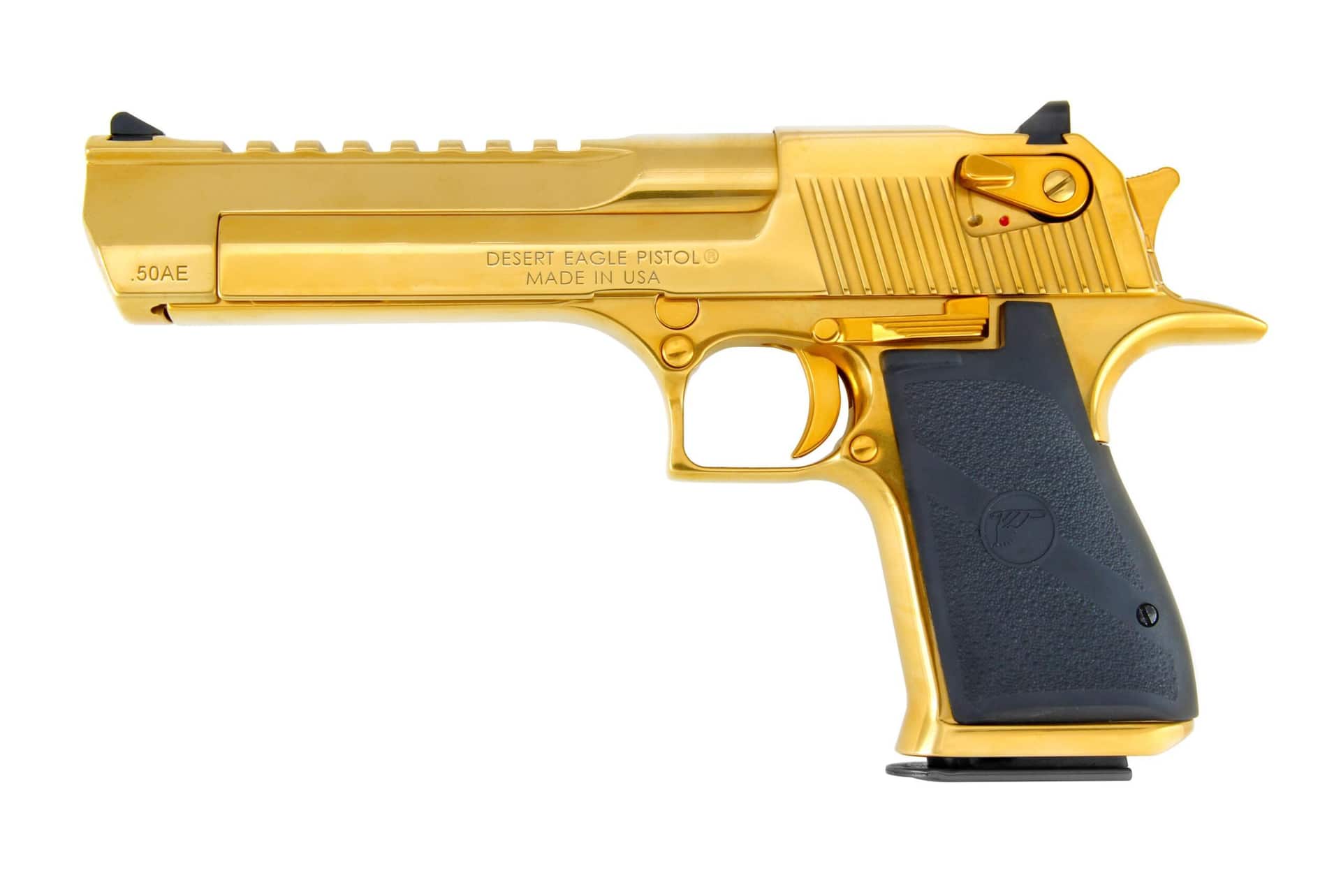 Desert Eagle .50AE Mark XIX 6" BBL Titanium Gold