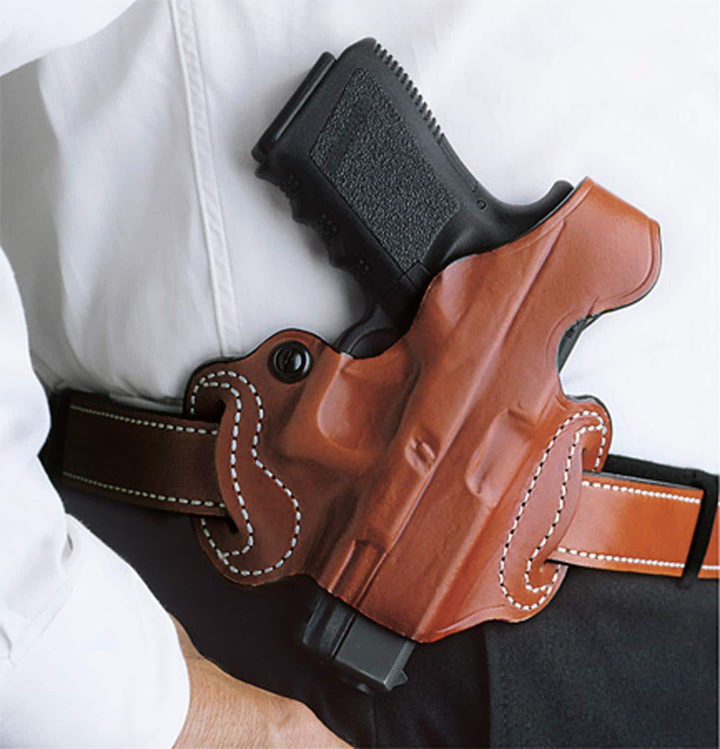 DeSantis #085 Thumb Break Mini Slide Holster for Keltec PMR30 Black RH