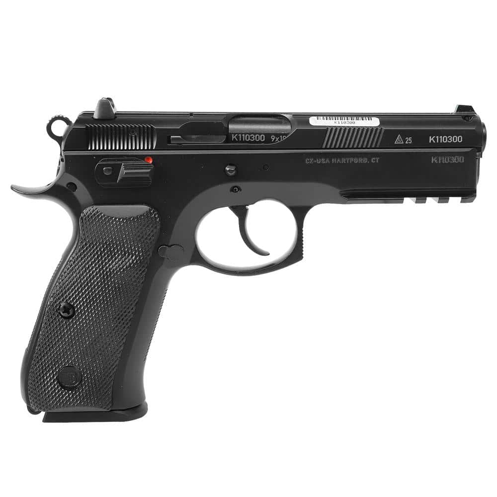 CZ 75 SP-01 Anniversary Elite Handgun 9mm Luger 10rd Magazines(2) 4.6" Barrel Steel Frame Manual Safety
