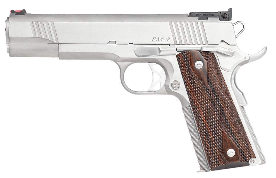 Dan Wesson Pointman Nine PM-9 Handgun 9mm Luger 9rd Magazine 5" Barrel Stainless