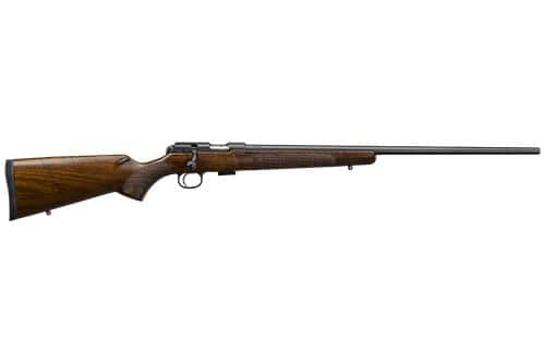 CZ 457 American .17 HMR 5rd Magazine 24.8" Barrel Blued Walnut Stock