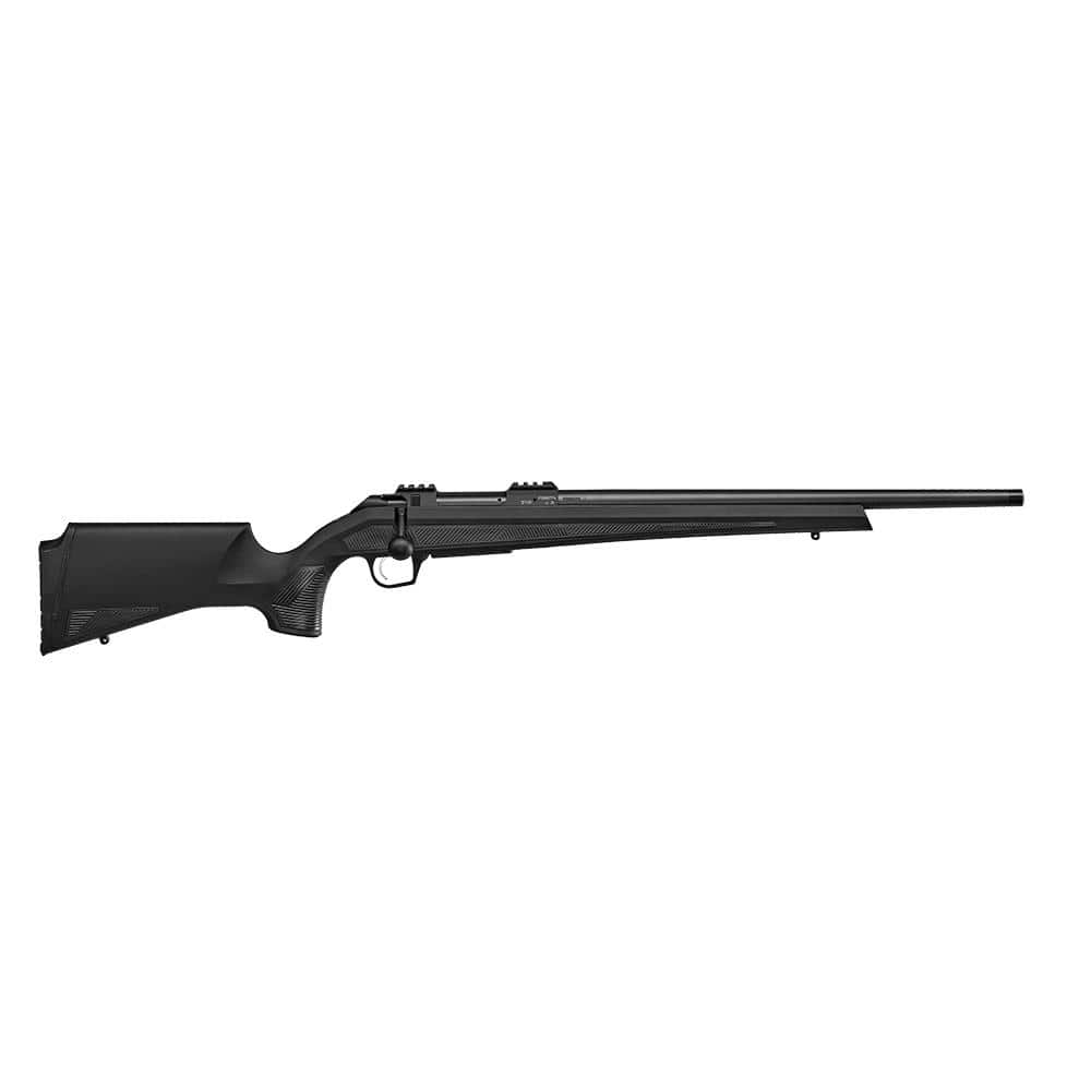 CZ 600 Plus Alpha Rifle 6mm Creedmoor 5rd Capacity 22" threaded Barrel Picatinny Rail Black Synthetic Stock