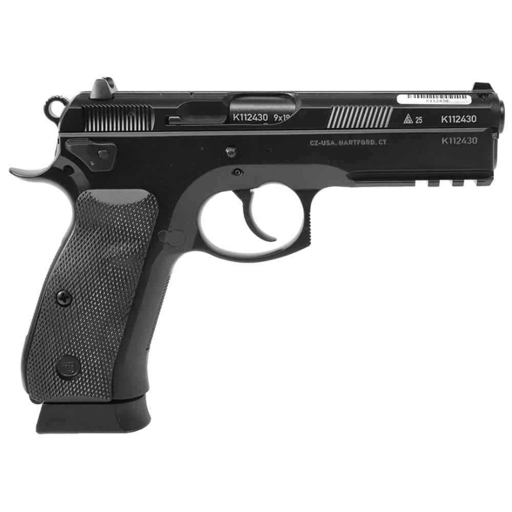 CZ USA 75 SP-01 Tactical 50th Anniversary Elite Handgun 9mm Luger 19rd Magazines (2) 4.6" Barrel Black