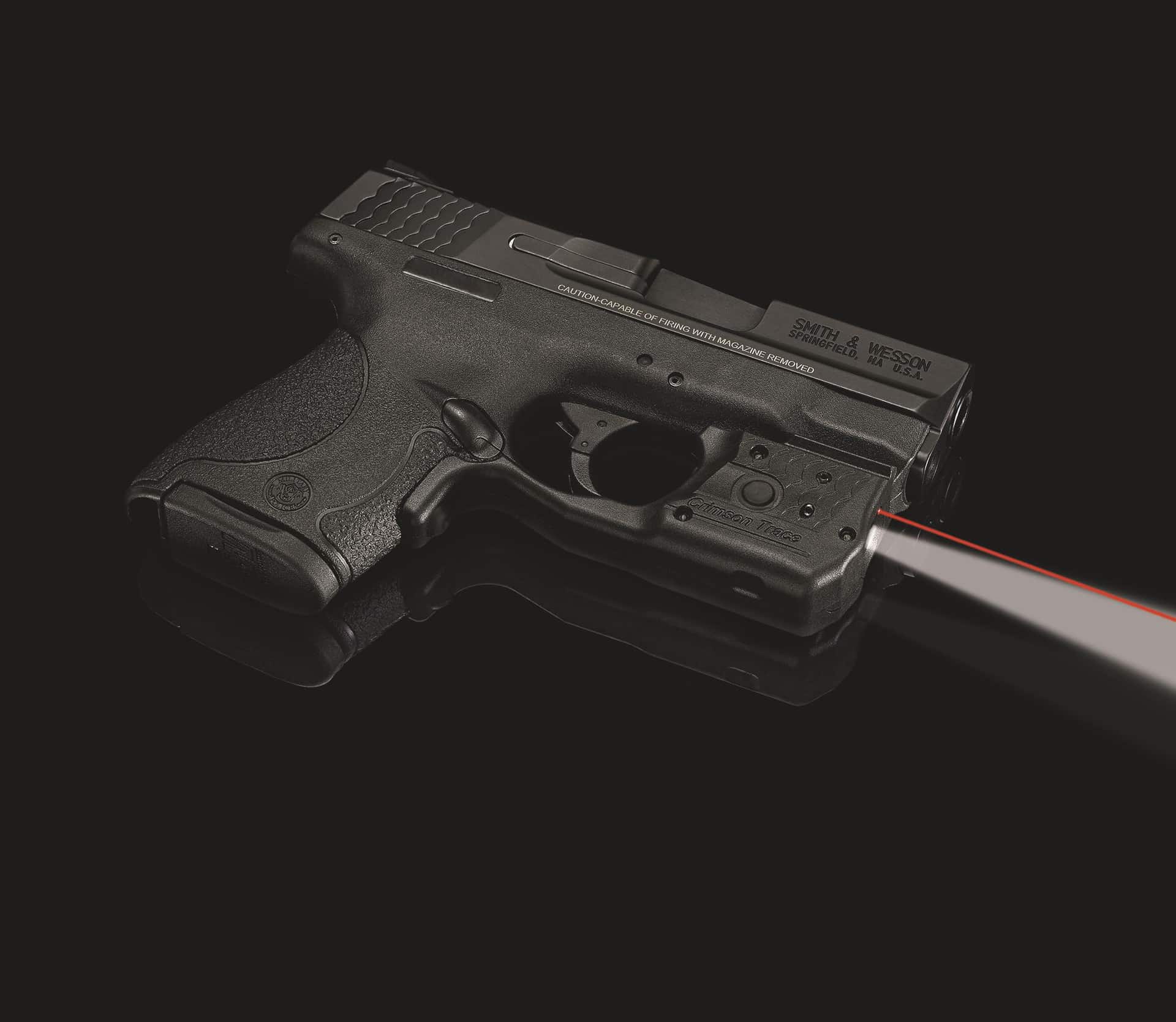 Crimson Trace Laserguard Pro Red Laser Sight & Tactical Light for Smith & Wesson M&P Shield 9mm & .40 S&W