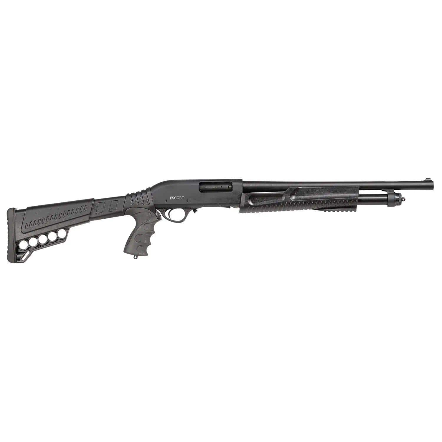 Escort Slugger Tactical Pump Shotgun 12ga 3" Chamber 5rd Capacity 18" Barrel Black Synthetic Stock