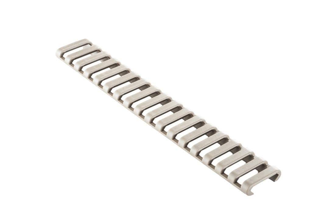 ERGO Grips 18 Slot Ladder LP Rail Cover - 3 Pack Dark Earth