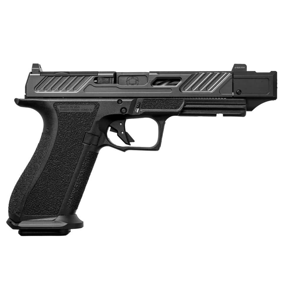 Shadow Systems DR920P Black ELITE Slide Handgun 9mm Luger 17rd Magazine(2) 4.5" Comp Barrel