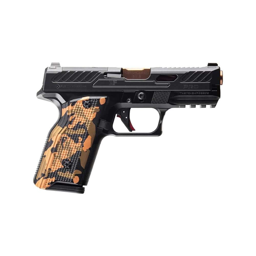 Fusion XF PRO Handgun 9mm Luger 15rd Magazines (2) 4" Barrel Bronze