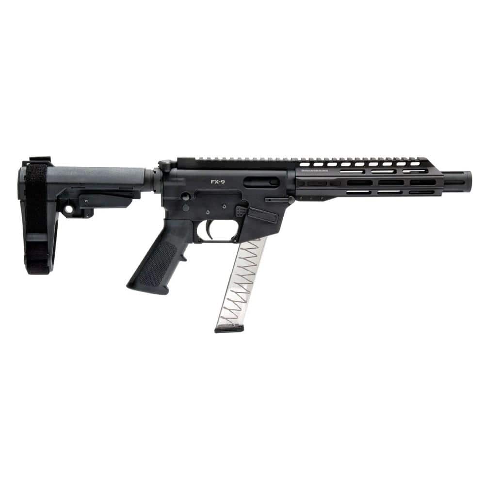 Freedom Ordnance FX-9 Freedom Extreme Pistol 9mm Luger 31rd Magazine 8" Barrel Black