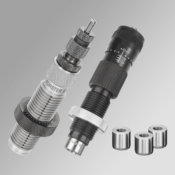 Forster Bushing Full Length Sizing Die Bench Rest® Ultra Micrometer Seater Die 3 bushings (308 310 312) 7 PRC
