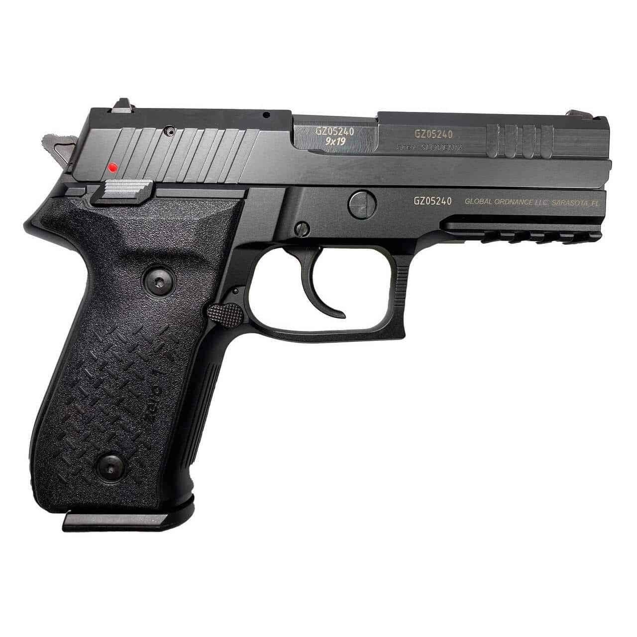 Arex Zero 1S Handgun 9mm Luger 17rd Magazines(2) 4.25" Barrel Black