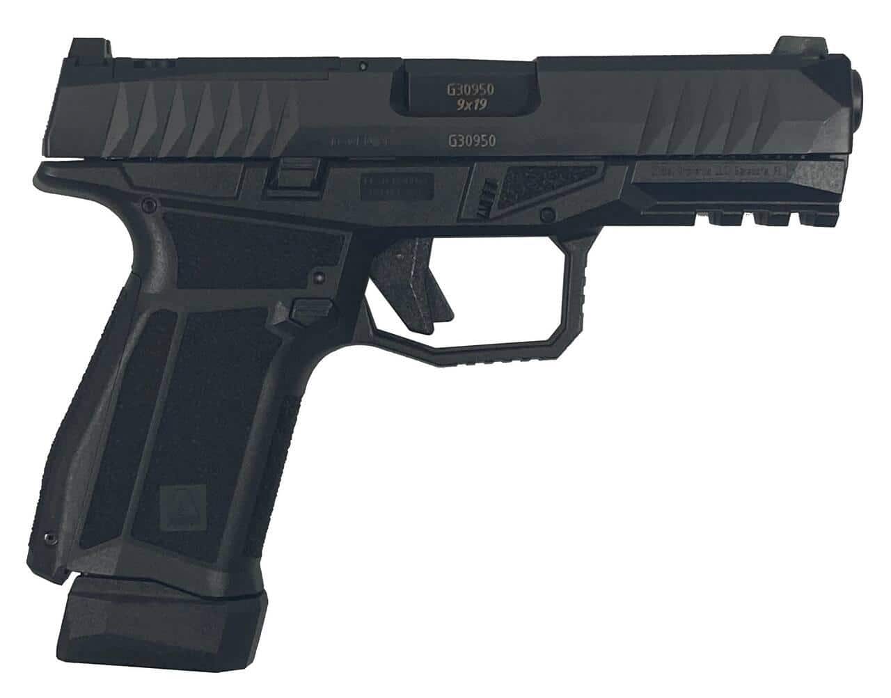 Arex Delta Gen 2 M OR Handgun 9mm Luger 15(1)&17(1)rd Magazines 4.5" Barrel Black