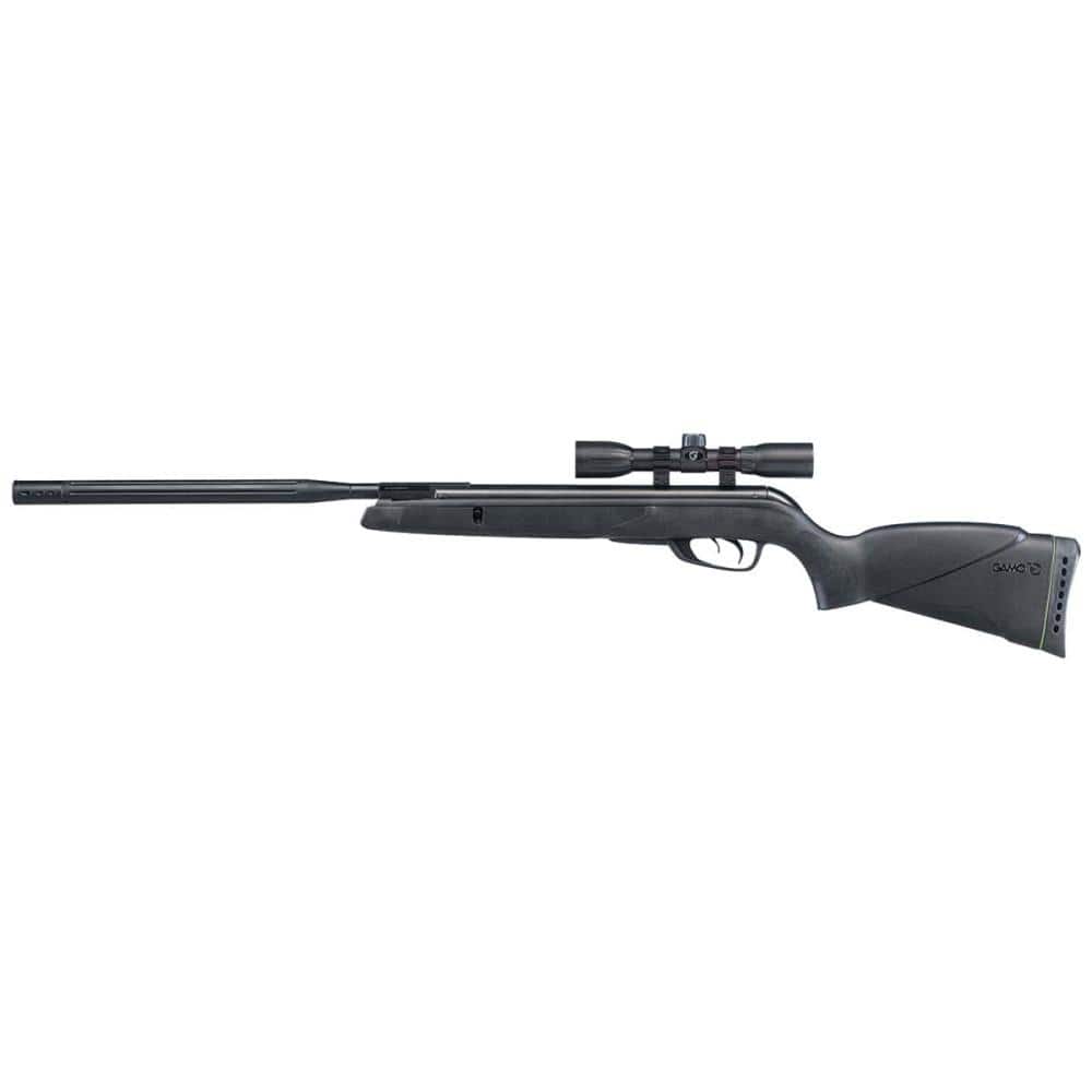 Gamo .22 cal Wildcat Whisper Gas Pellet Piston Airgun Rifle 1000 fps with 4x32 Scope